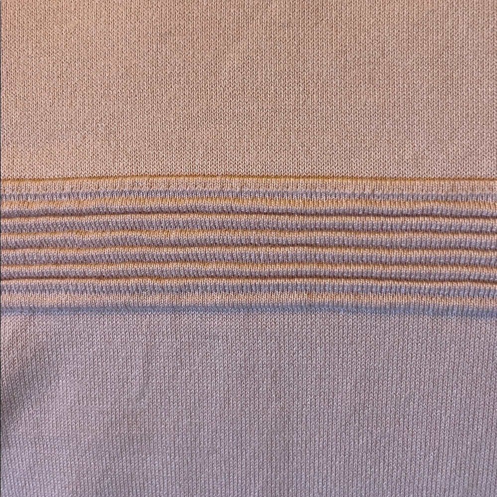 Pendleton Cream Ribbed Knit Top - image 3